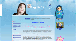 Desktop Screenshot of dag-lief-kindje.com